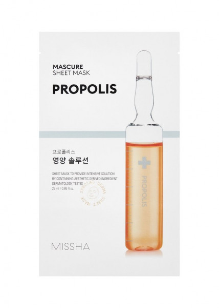 MISSHA Mascure PROPOLIS Nutrition Solution Sheet Mask gesichtsmaske
