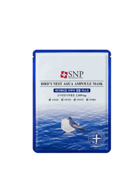 SNP Bird Nest Aqua Ampoule Mask