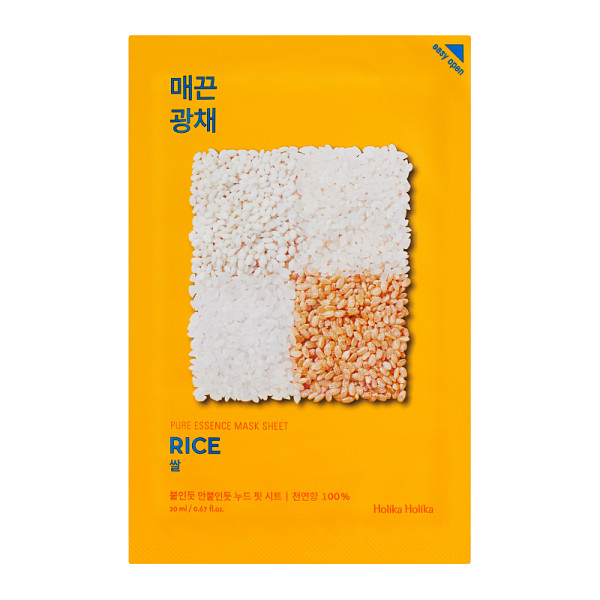 Holika Holika Pure Essence Mask Sheet Gesichtsmaske Reis 1pc