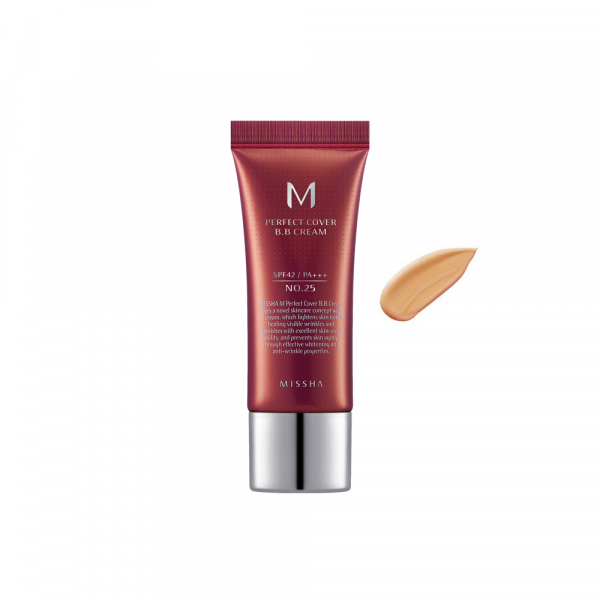 MISSHA M Perfect Cover BB Cream SPF42/PA+++ 20ml 25-Warm-Beige