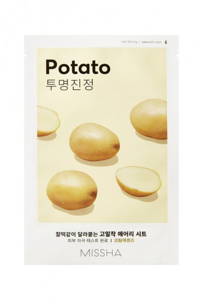 MISSHA Airy Fit Sheet Mask Kartoffel Potato Gesichtsmaske 1 Stück