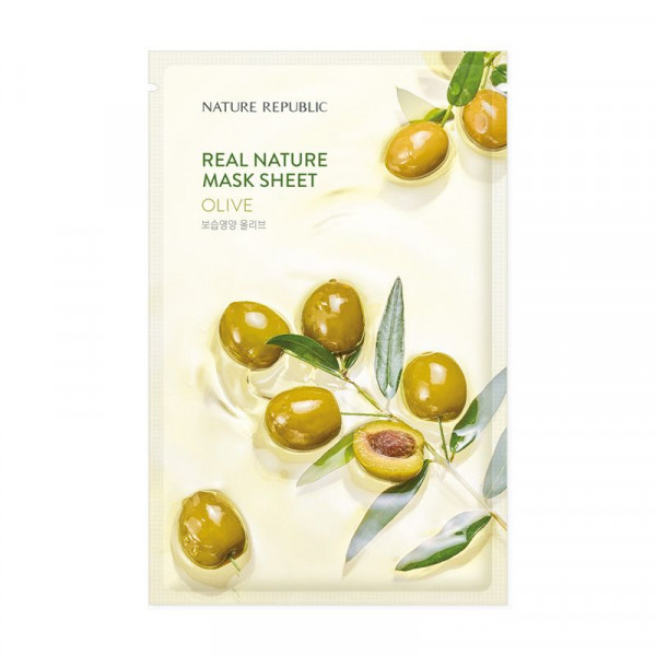 Nature Republic Real Nature Olive Sheet Mask