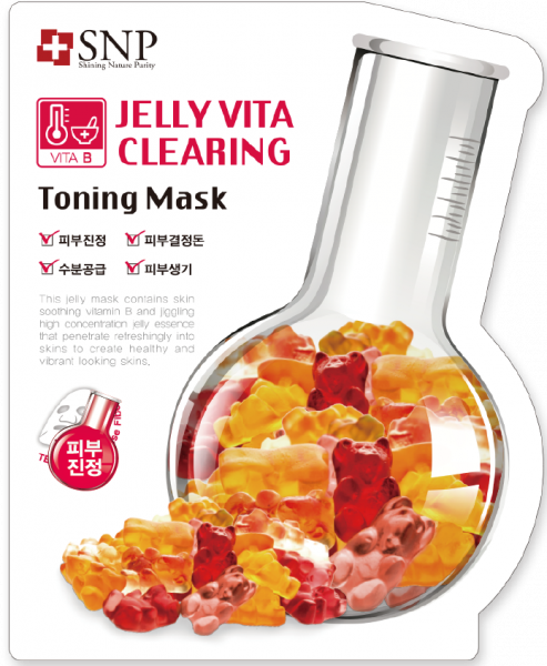 SNP Jelly Vita Clearing Toning Mask