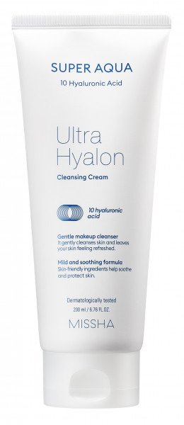 MISSHA Super Aqua Ultra Hyalron Cleansing Cream
