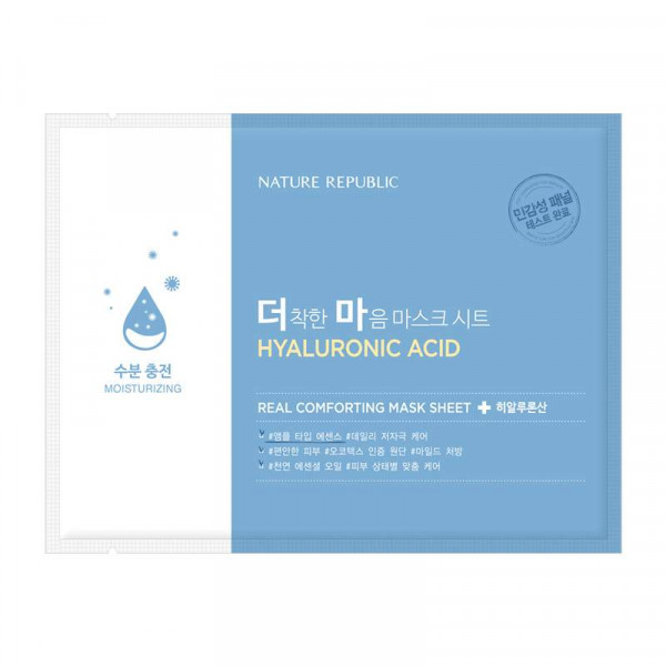 Nature Republic Real Comforting Mask Sheet Hyaluronic Acid
