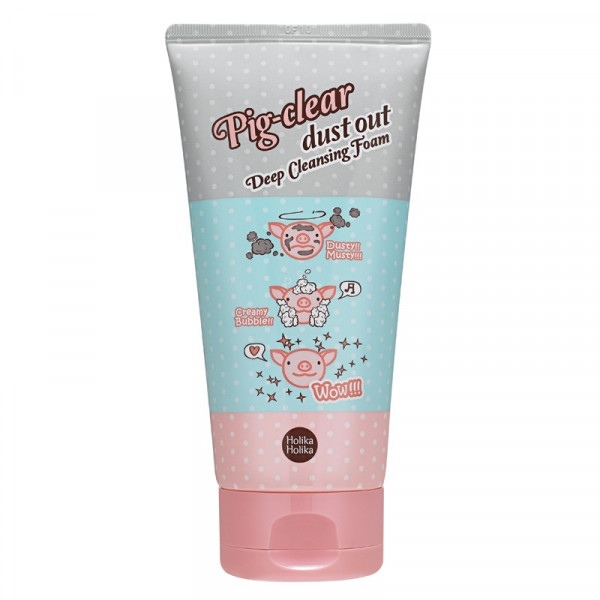 Holika Holika Pig Clear Dust Out Deep Cleansing Foam Gesichtsreinigung