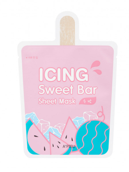 APIEU Icing Sweet Bar Sheet Mask (Watermelon) Wassermelone Gesichtsmaske