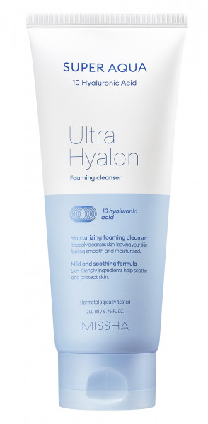 MISSHA Super Aqua Ultra Hyalron Cleansing Foam