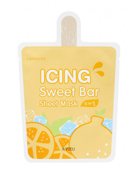 APIEU Icing Sweet Bar Sheet Mask (Hanrabong) Dekopon Gesichtsmaske